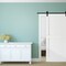 Ekena Millwork Premium J-Top Mount Barn Door Hardware Set w/ 7' Track for 1 3/8" to 2 1/4" Doors, Black GB60010H7BL - alternate 3